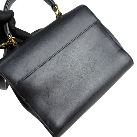 Saint Laurent Sac Musique Shoulder Bag Black