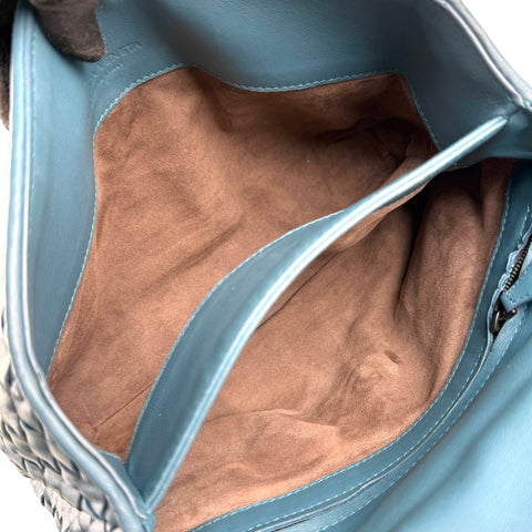 Bottega Veneta Nappa Intrecciato Olympia Shoulder Bag