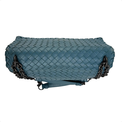 Bottega Veneta Nappa Intrecciato Olympia Shoulder Bag