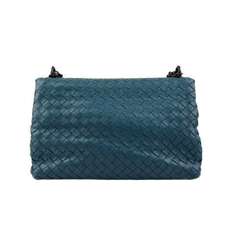 Bottega Veneta Nappa Intrecciato Olympia Shoulder Bag