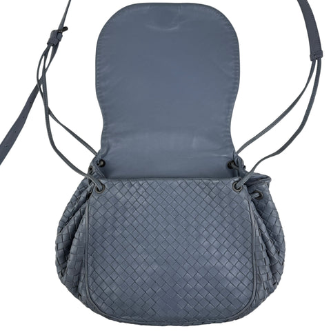 Bottega Veneta  Intrecciato Flap Crossbody