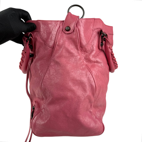 Balenciaga Velo Classic Studs Bag Leather Medium City Bag