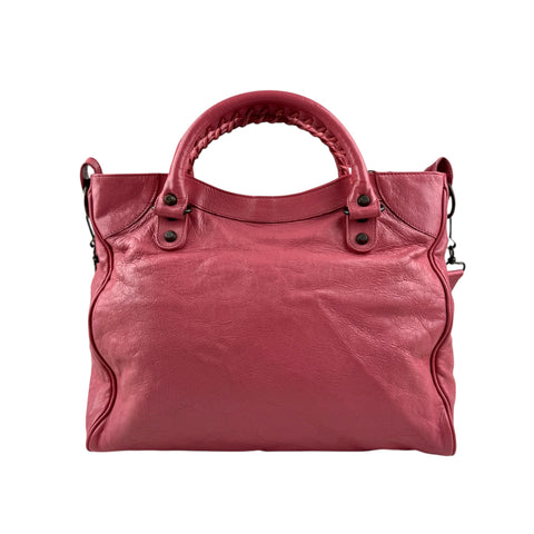 Balenciaga Velo Classic Studs Bag Leather Medium City Bag