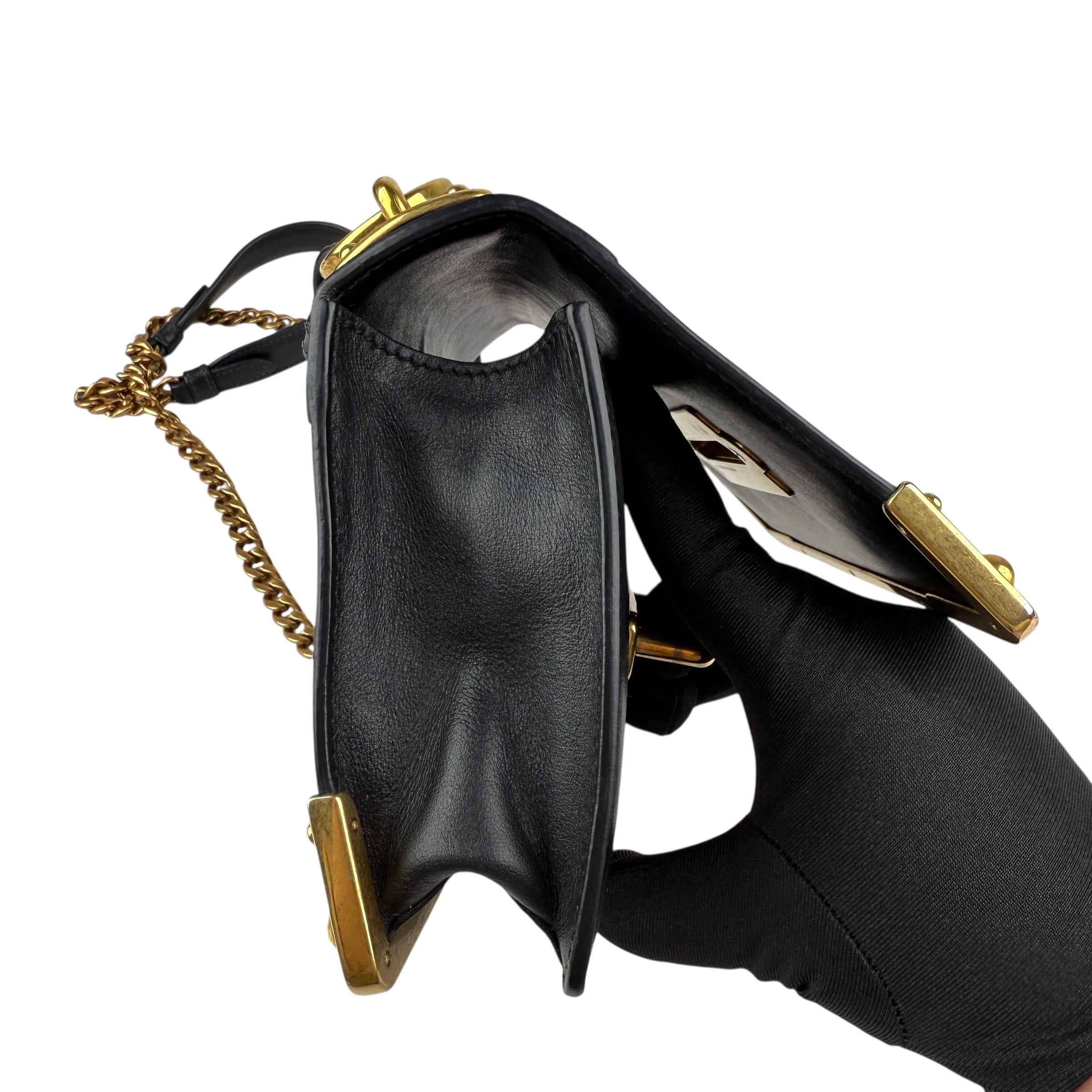 Prada City Calf And Saffiano Leather Cahier Crossbody Bag