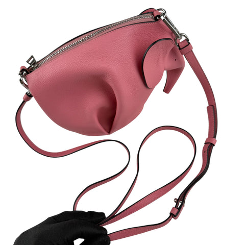 Loewe Elephant Leather Crossbody Bag