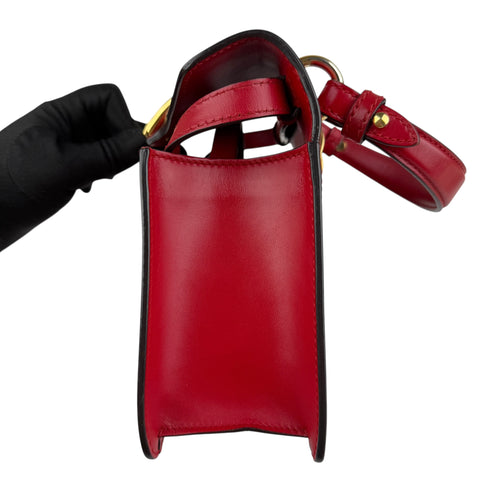 Gucci Sylvie Top Handle leather Shoulder Bag