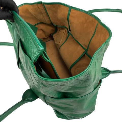 Bottega Veneta Arco leather handbag