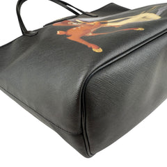 Pre-owned givenchy-antigona-bambi-tote-handbag