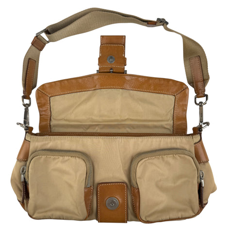 Prada Shoulder Bag  Brown  Nylon