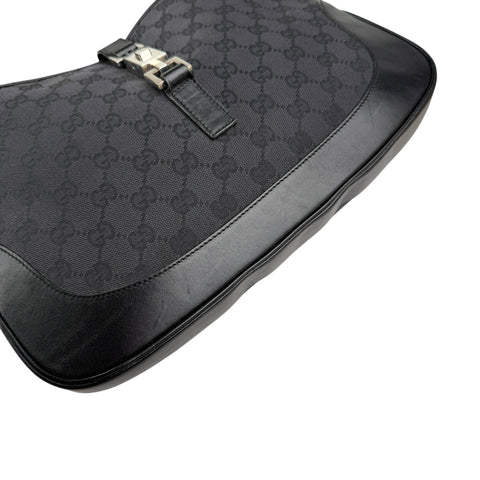 Pre-owned gucci-jackie-gg-canvas-shoulder-handbag