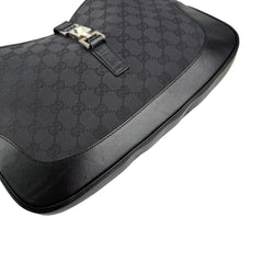 Pre-owned gucci-jackie-gg-canvas-shoulder-handbag