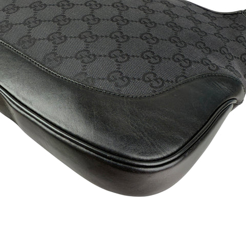 Pre-owned gucci-jackie-gg-canvas-shoulder-handbag