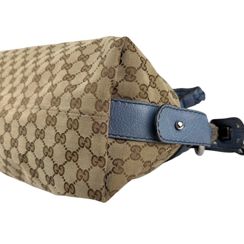 Gucci Monogram Bamboo Bar Tote