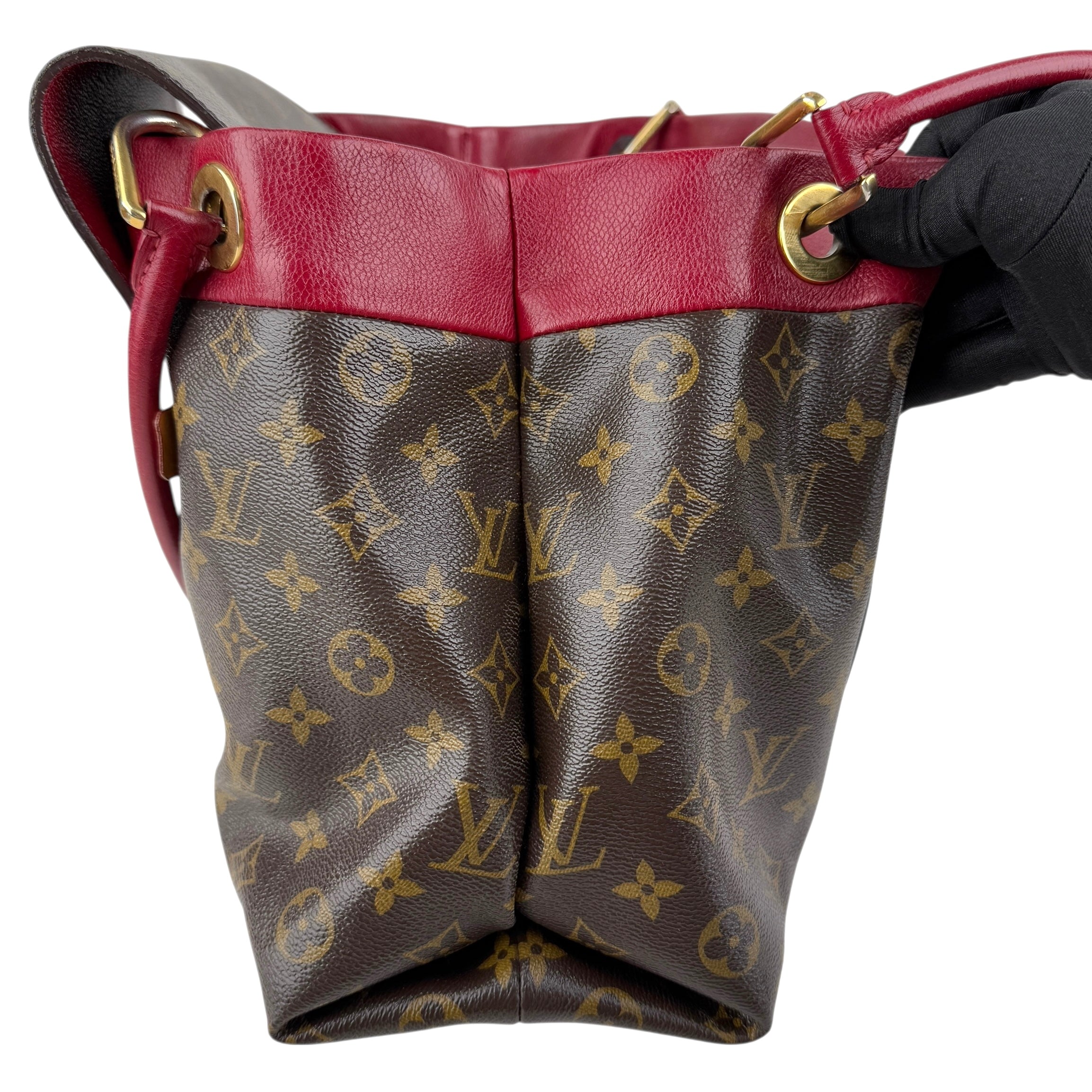 Pre-owned louis-vuitton-olympe-auror-monogram-shoulder-bag