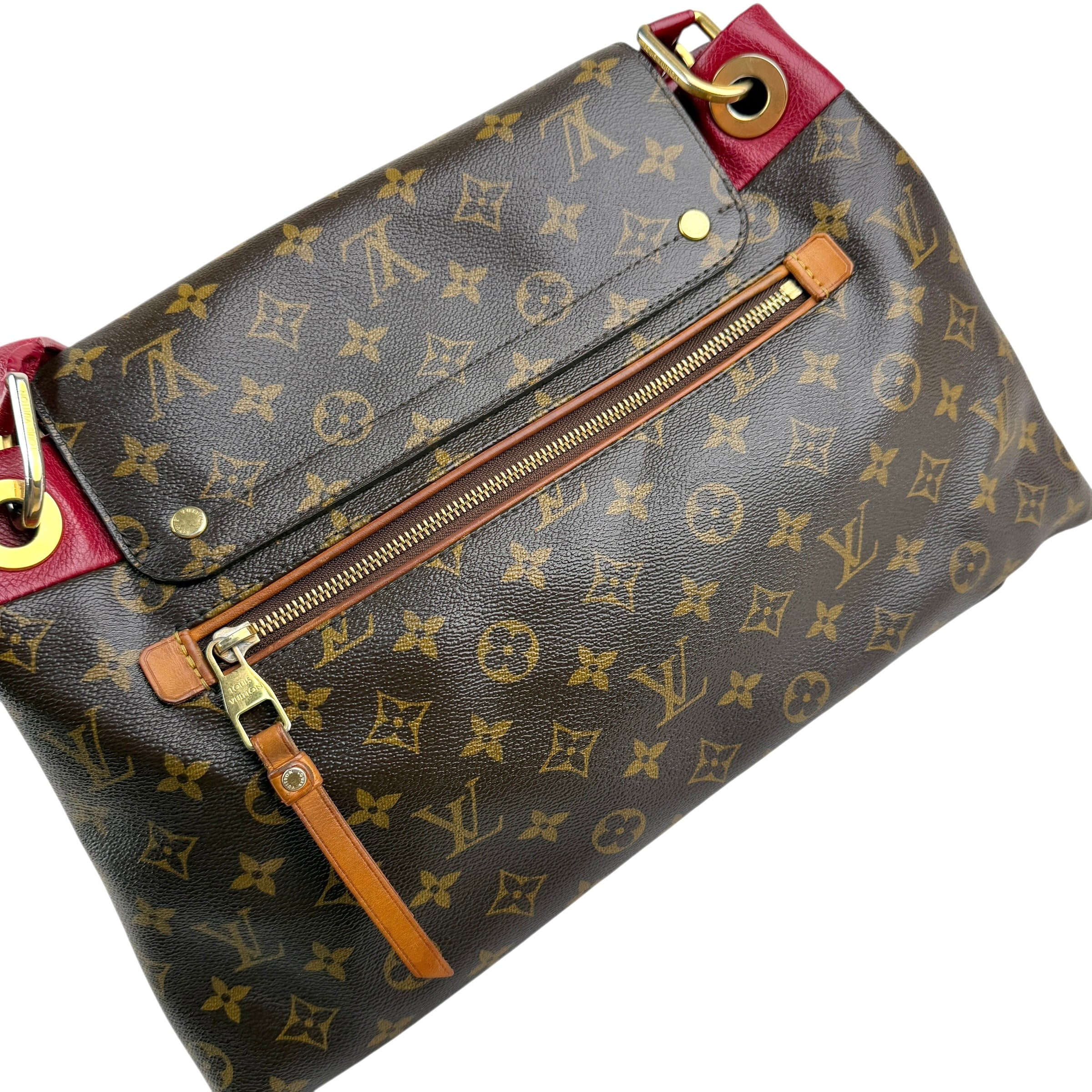 Pre-owned louis-vuitton-olympe-auror-monogram-shoulder-bag