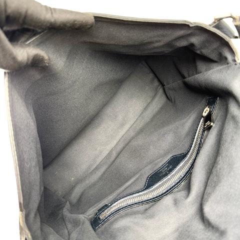 Louis Vuitton Black Taiga Leather Roman Messenger Bag