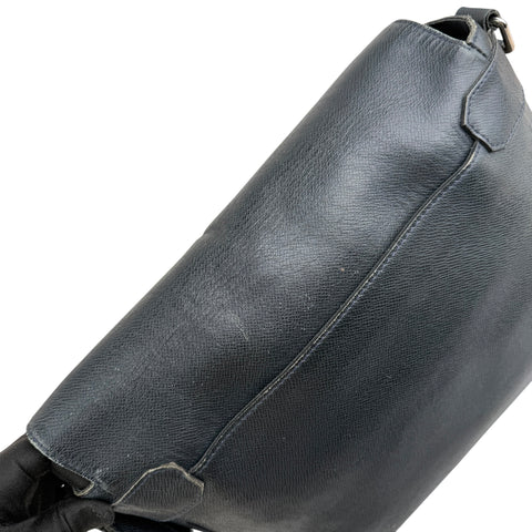 Louis Vuitton Black Taiga Leather Roman Messenger Bag