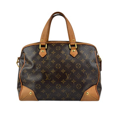 Pre-owned louis-vuitton-monogram-canvas-retiro-bag back view