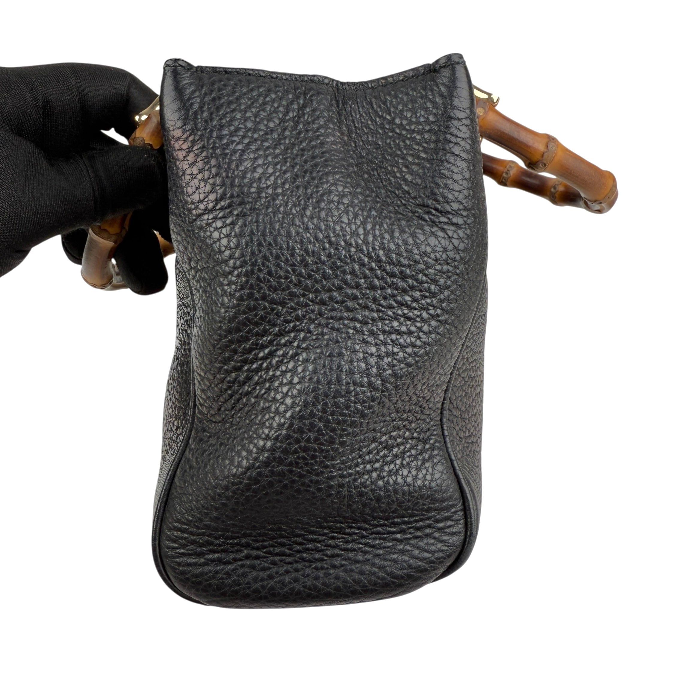 Pre-owned gucci-bamboo-shopper-mini-bag