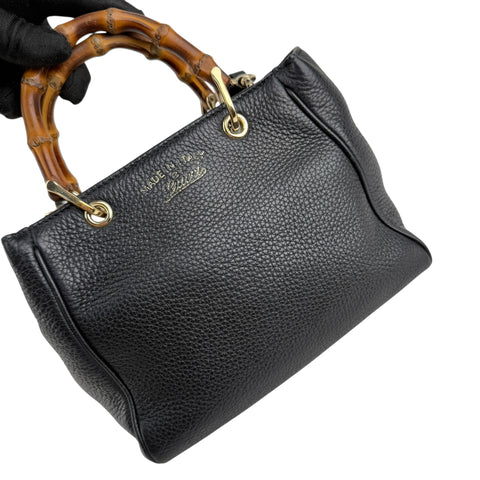 Pre-owned gucci-bamboo-shopper-mini-bag