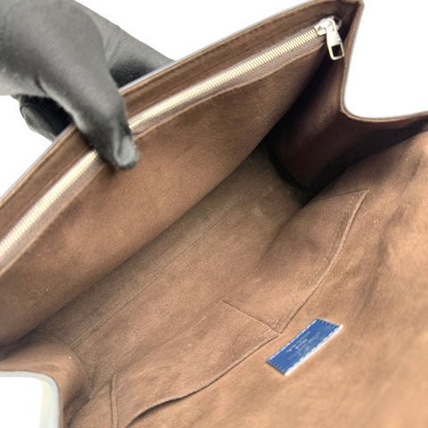 Louis Vuitton Indigo Epi Leather Cluny Bag