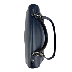 Pre-owned louis-vuitton-medium-cluny-leather-handbag-indigo-epi