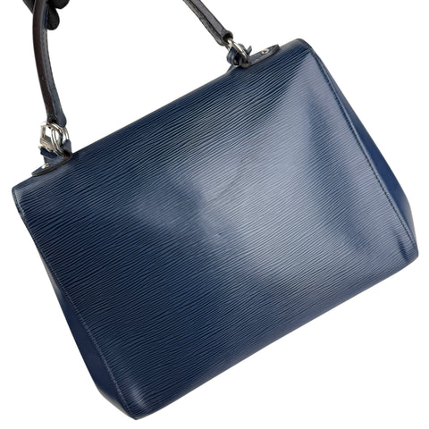 Louis Vuitton Indigo Epi Leather Cluny Bag