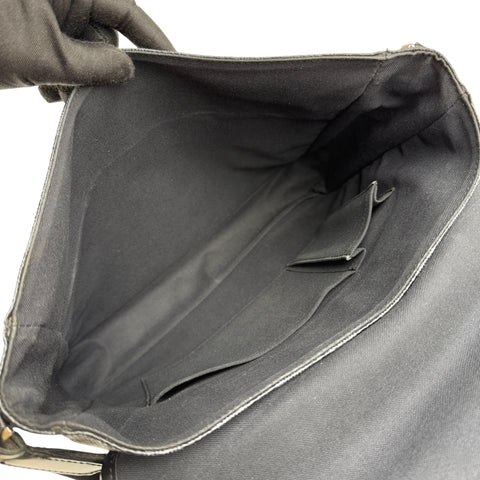 Louis Vuitton Daniel Satchel Leather Bag crossbody bag