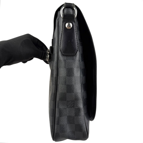 Louis Vuitton Daniel Satchel Leather Bag crossbody bag