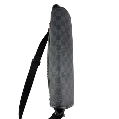 Louis Vuitton Daniel Satchel Leather Bag crossbody bag