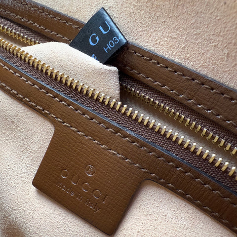 Pre-owned Gucci 1955 Horsebit GG Supreme Shoulder Bag shoulder bag