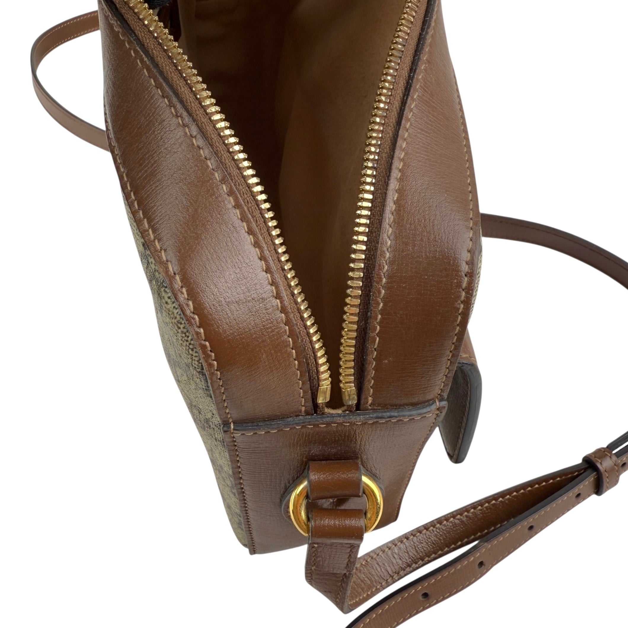Pre-owned Gucci 1955 Horsebit GG Supreme Shoulder Bag shoulder bag