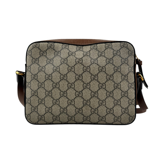 Gucci 1955 Horsebit Gg Supreme Shoulder Bag