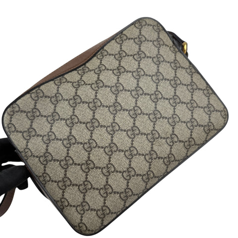 Pre-owned Gucci 1955 Horsebit GG Supreme Shoulder Bag shoulder bag