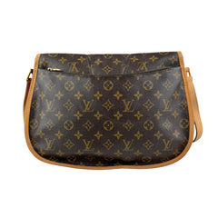 Pre-owned louis-vuitton-menilmontant-monogram-shoulder-bag back view