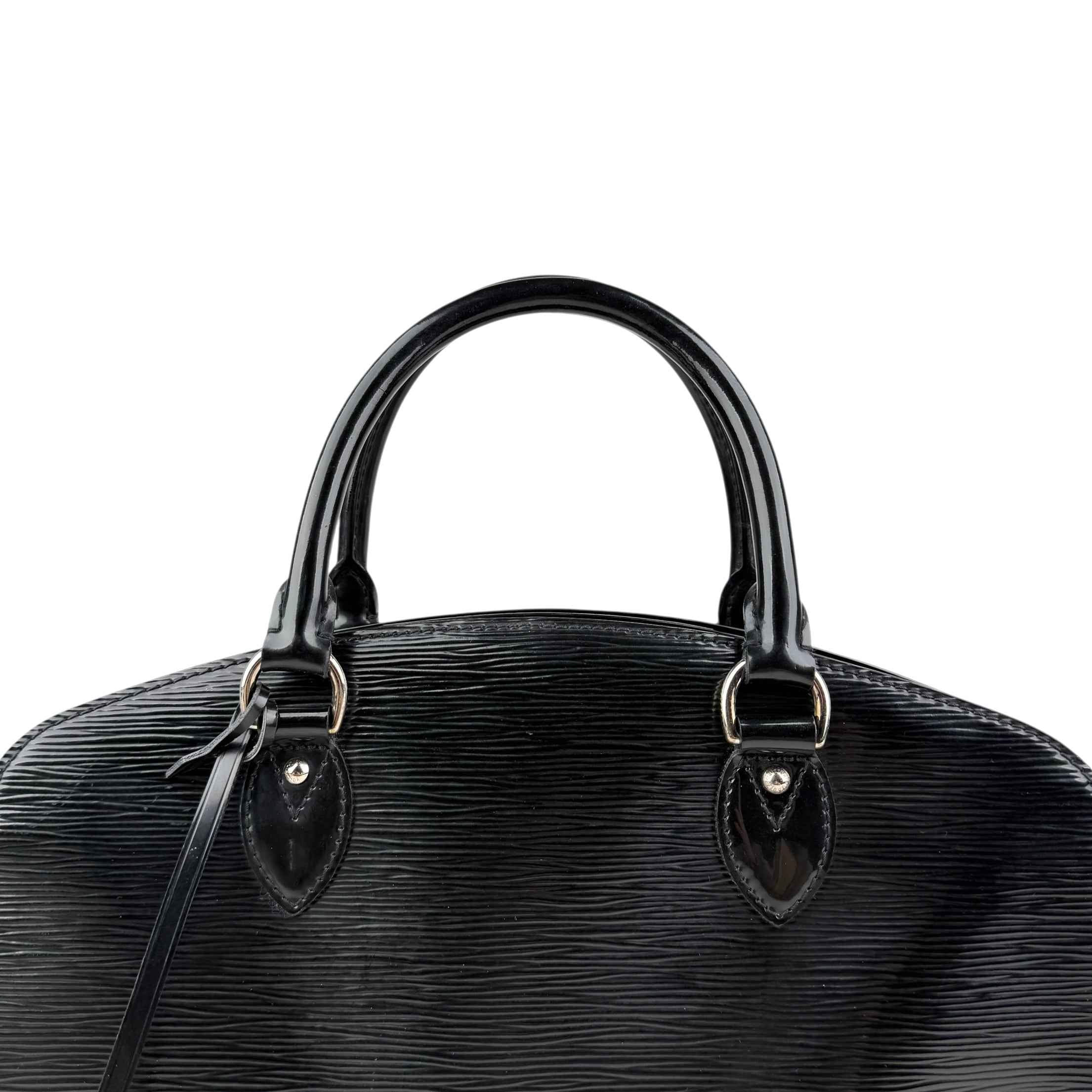 Louis Vuitton Black Electric Epi Leather Pont Neuf Bag