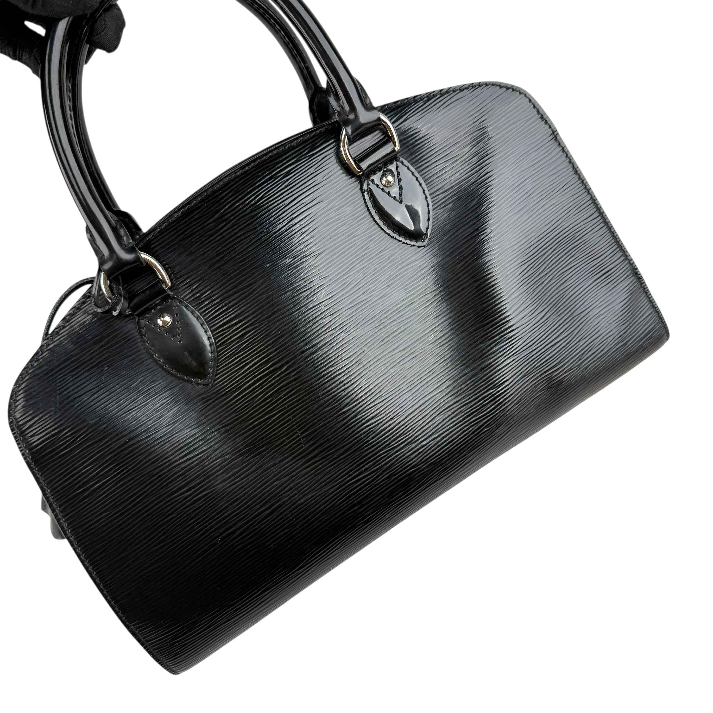 Louis Vuitton Black Electric Epi Leather Pont Neuf Bag