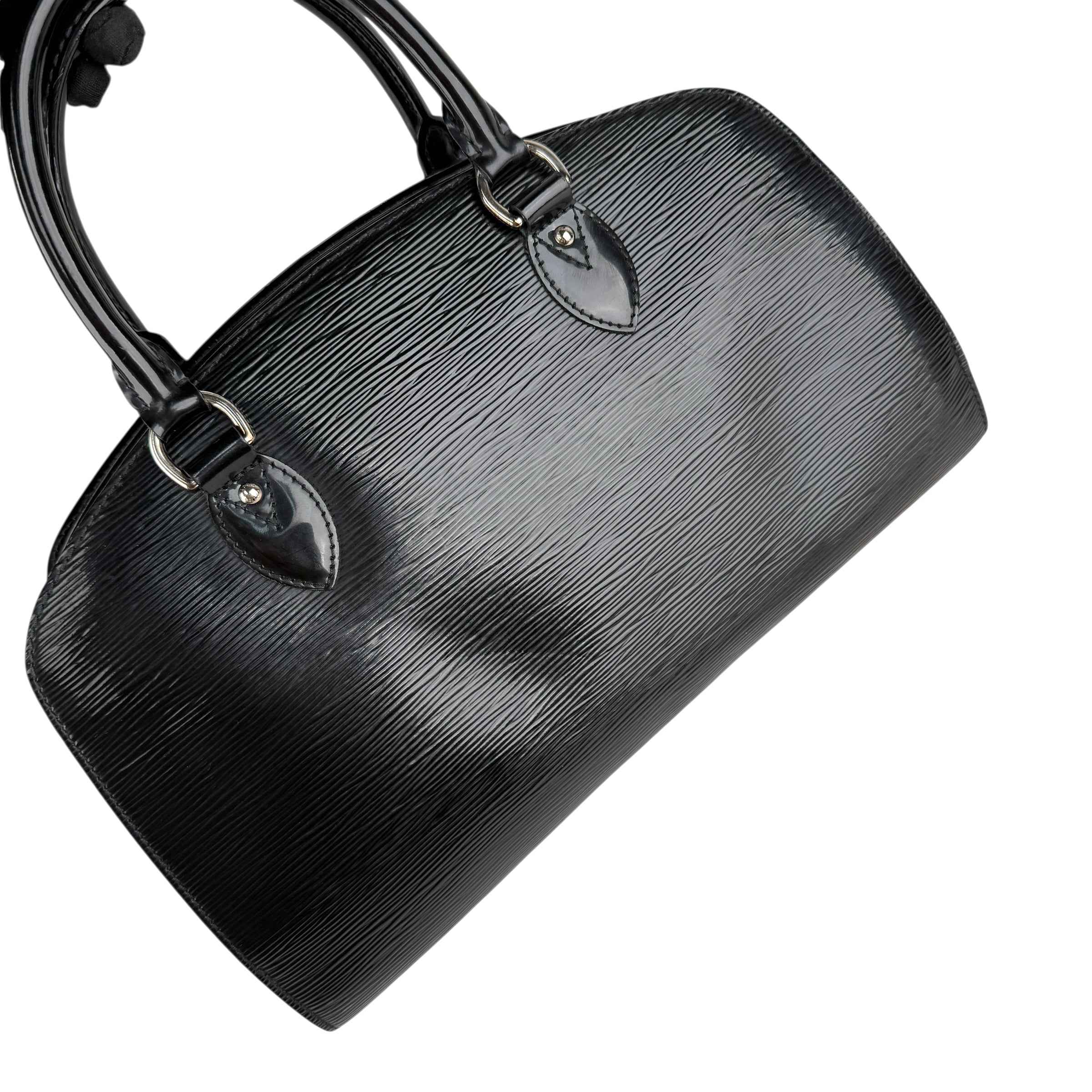 Louis Vuitton Black Electric Epi Leather Pont Neuf Bag