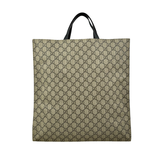 Gucci Handbag Shoulder Bag with Bee Print Brown Black