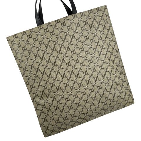 Pre-owned gucci-handbag-shoulder-bag-bee-print-brown-black