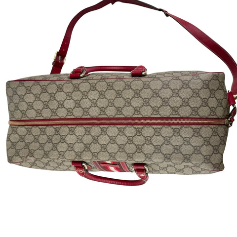Pre-owned gucci-gg-weekender-bag