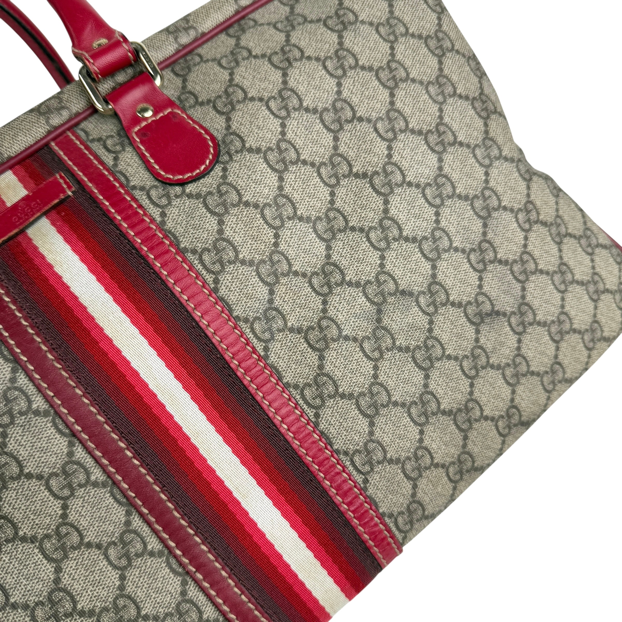 Pre-owned gucci-gg-weekender-bag