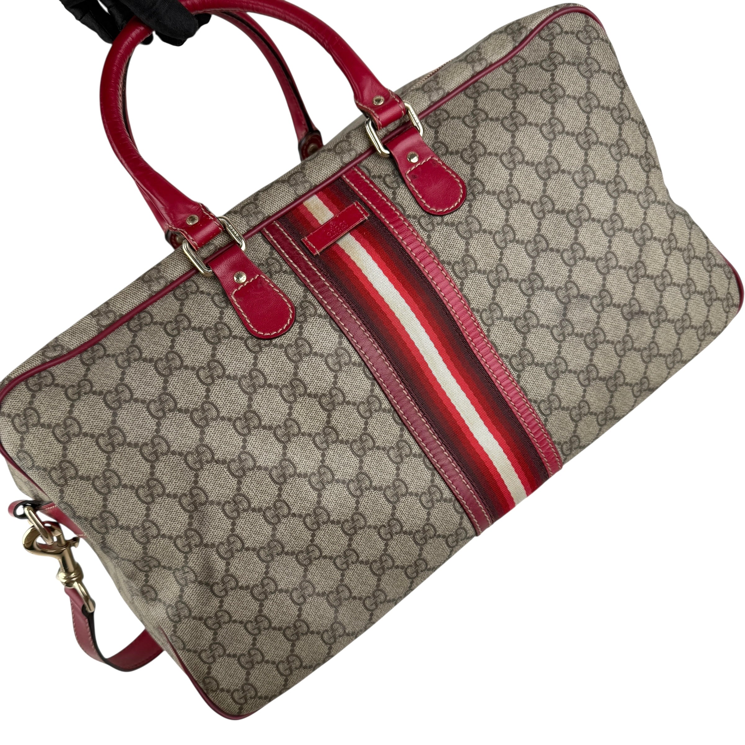 Pre-owned gucci-gg-weekender-bag