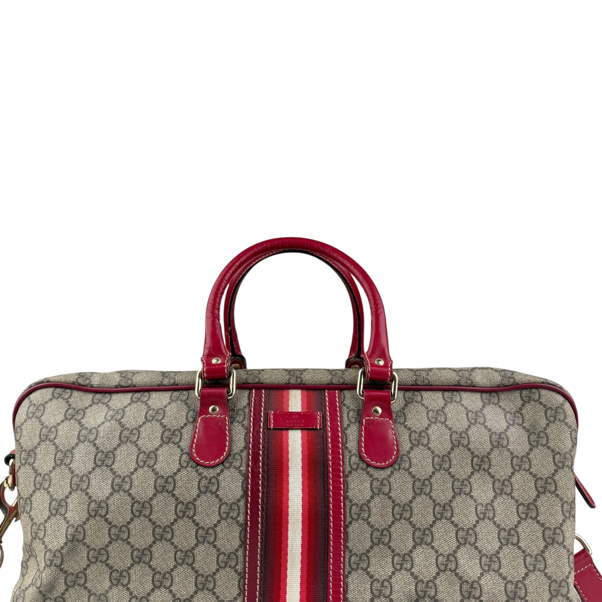 Pre-owned gucci-gg-weekender-bag