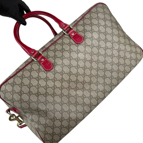 Pre-owned gucci-gg-weekender-bag