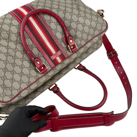 Pre-owned gucci-gg-weekender-bag