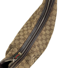 Pre-owned gucci-small-princy-gg-canvas-shoulder-bag-beige-ebony