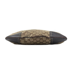 Pre-owned gucci-small-princy-gg-canvas-shoulder-bag-beige-ebony
