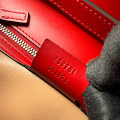 Pre-owned gucci-bamboo-lilith-coral-snake-handbag