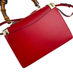 Pre-owned gucci-bamboo-lilith-coral-snake-handbag